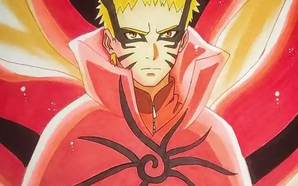 【绘画】鸣人重粒子模式!