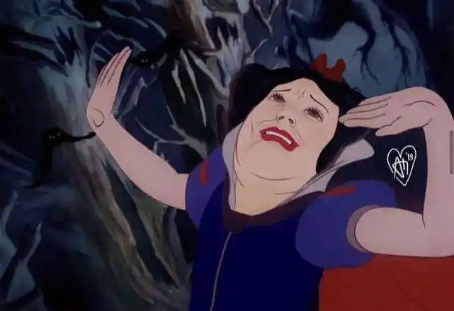 真实版迪士尼公主白雪不堪入目爱洛公主还被整蛊