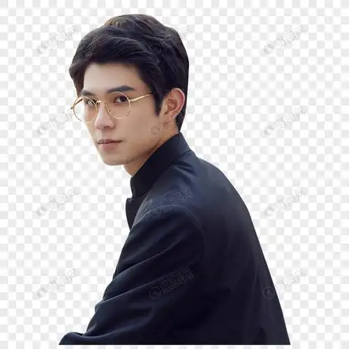 民国风男性青年形象