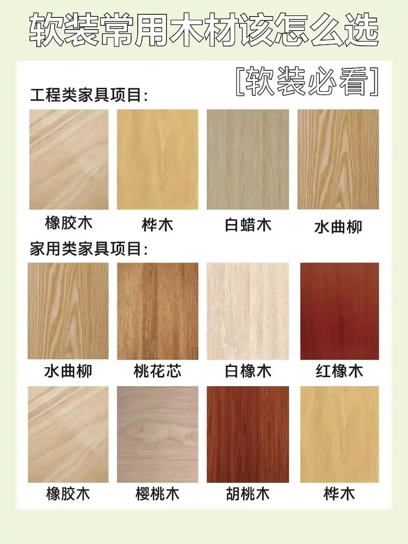 实木家具到底该选哪种木材6015一次性给你说.