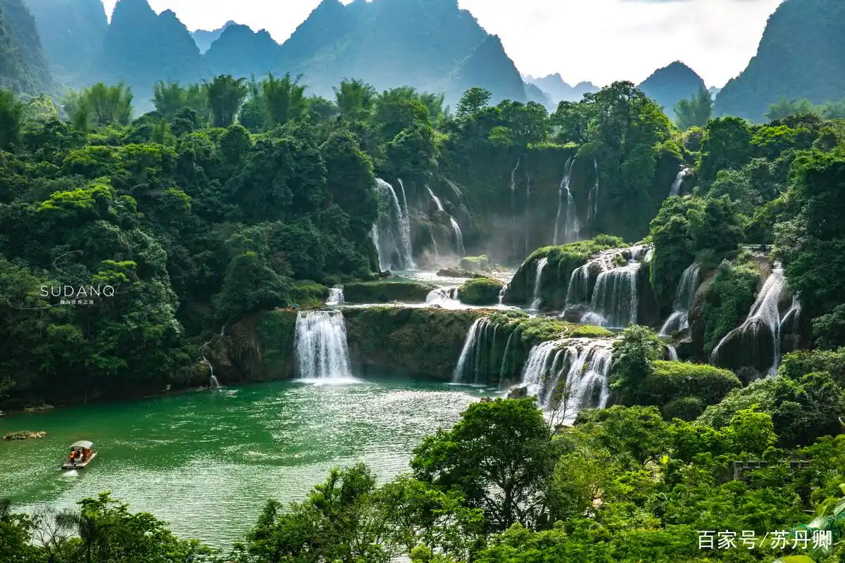 广西边境有一条跨国瀑布:亚洲第一大,是中国最美的六大瀑布之一