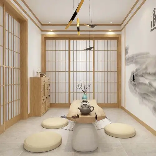 日式风格装修,清新淡雅 - 大岛优田定制设计效果图 - 躺平设计家