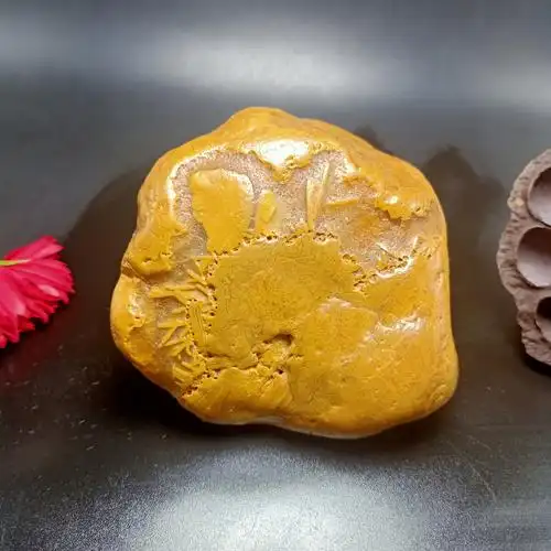 精品黄蜡石收藏 - 黄蜡石000015879621163 - 图虫