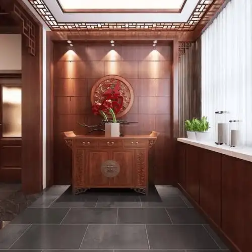 被中国风的玄关惊艳到了,太好看了!_装修_风格_装饰