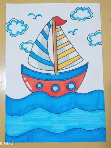 儿童画扬帆起航