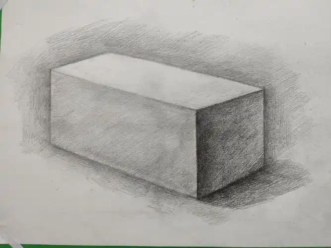 新手小白怎么画长方体?|||绘画新手如何画好素描几何体?
