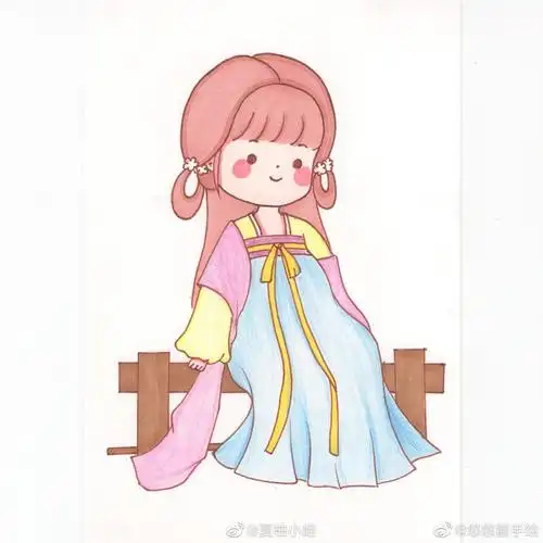 萌萌哒古风小姑凉简笔画第二弹.