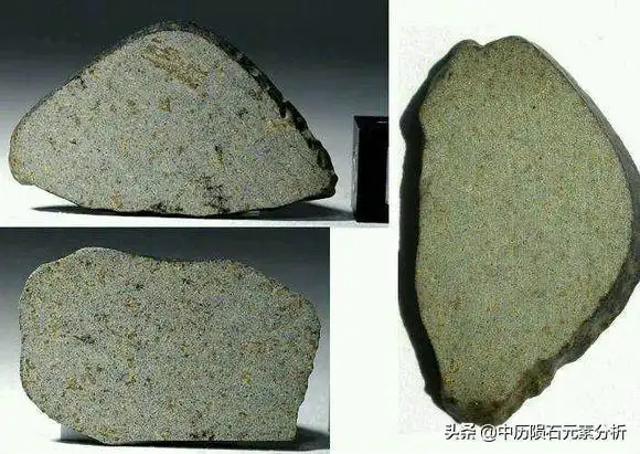 中历陨石鉴定中心各种陨石原物切面观赏