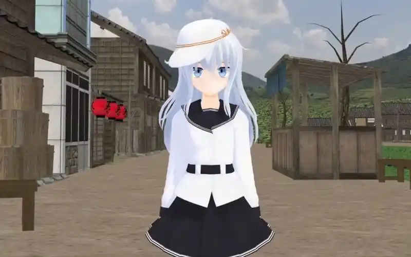 巨大娘的临门一脚之巨大娘的诅咒 巨大化 [mmd giantess]