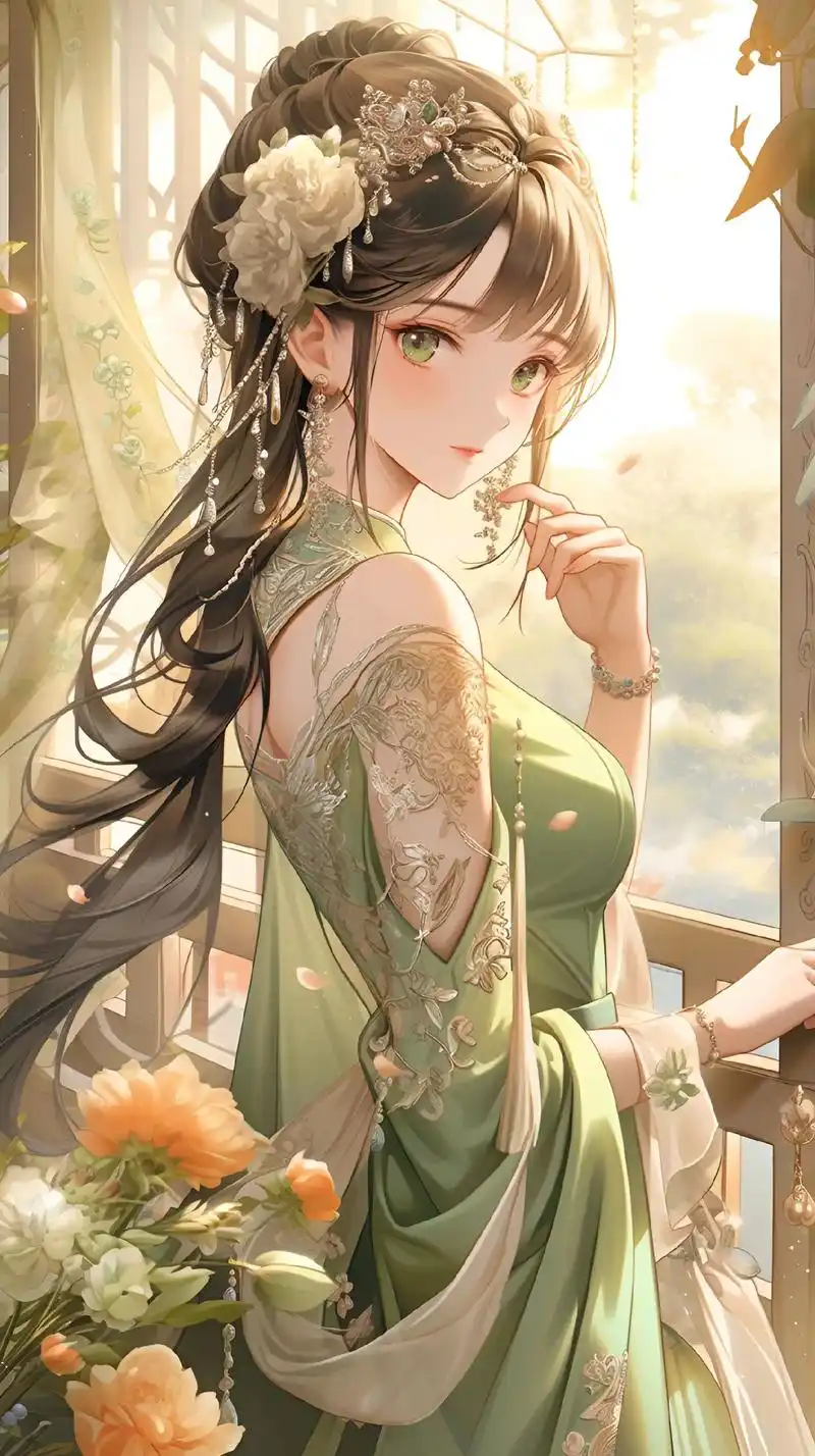 古风 #国风古韵 #二次元 #古装仙女插画图集 #绝美古风 - 抖音