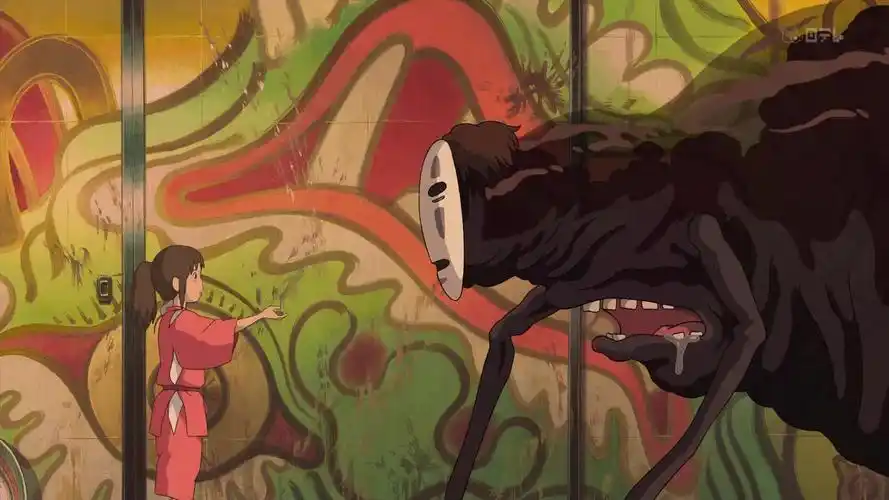 吉卜力千与千寻2001暴走的无脸男