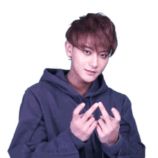 黄子韬手动比心 - wuli韬韬动态表情包 ,你有没有被圈粉呢?