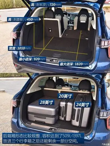后备箱有多大?