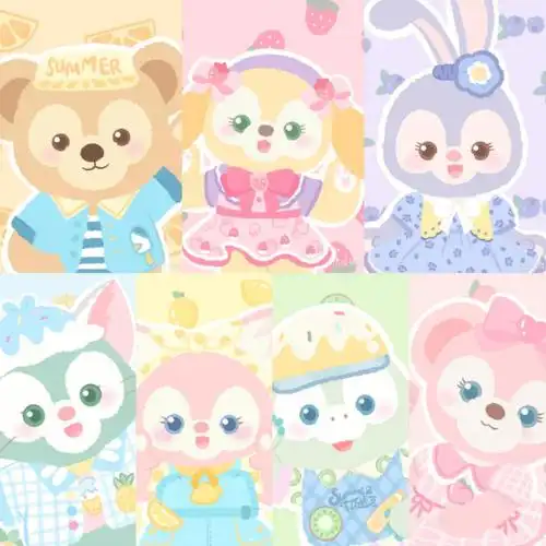 迪士尼达菲家族头像来啦