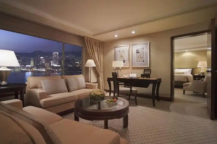 总统套房, 1 张特大床, 可使用商务酒廊 - 客房景观