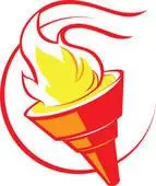 图解或向量图 - 红色, 火炬