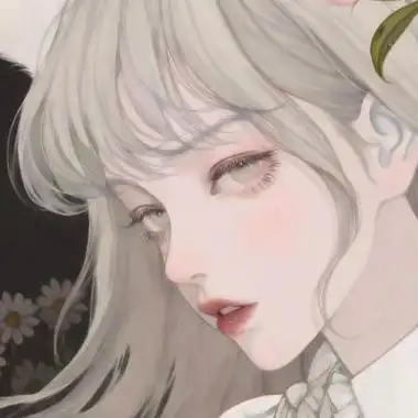 女人味卡通头像二次元手绘精致图片