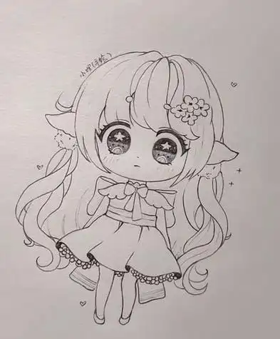 人物简单易学手绘画画女孩简笔画|小姐姐女孩少女卡通人物头像手帐