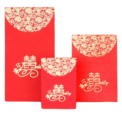 千元通用结婚红包创意迷你小红包婚礼结婚利是封婚礼新娘烫金百元