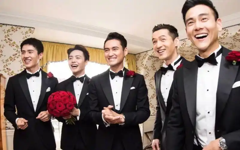 花絮大放送:史上最帅伴郎团!胡歌彭于晏马天宇刘昊然