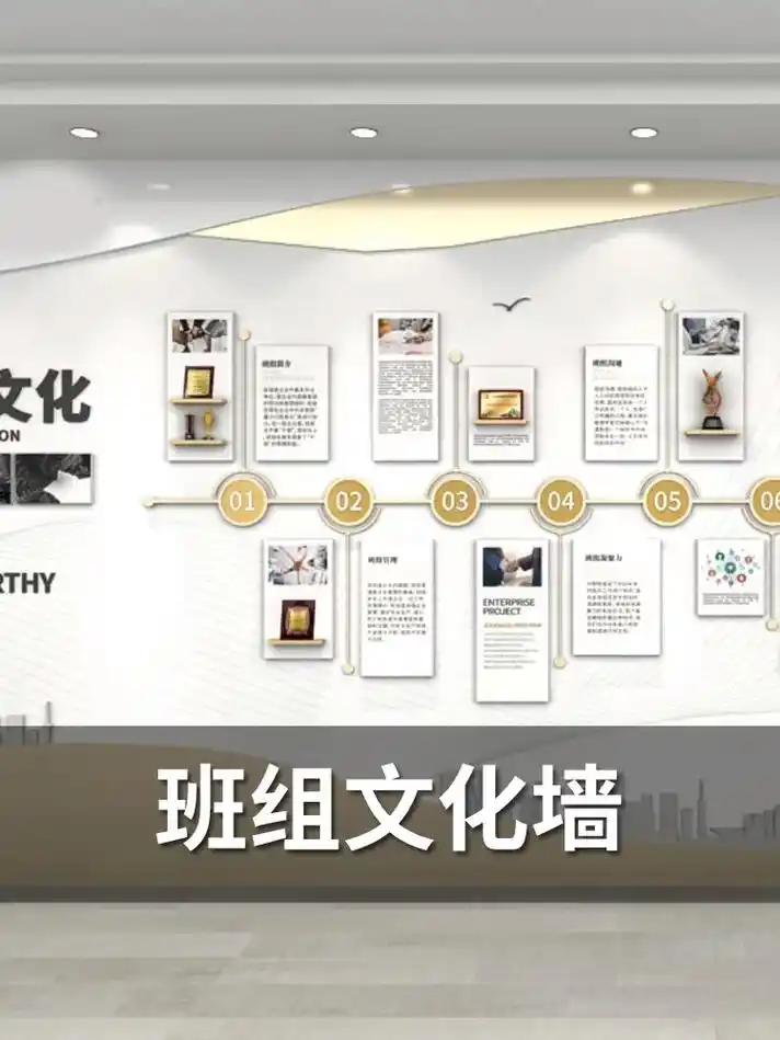 企业 班组文化墙 案例合集.一图一文见情趣,一点一滴皆文化# - 抖音