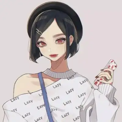 顾云曦/超酷高冷二次元短发女头_卡通动漫头像_我要个性网