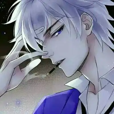 是清欢 图片评论 0条  收集   点赞  评论  动漫男头 黑白头像 冷後