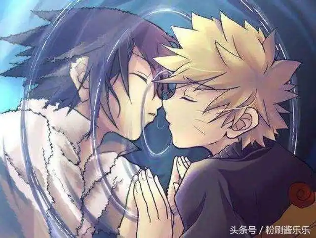 鸣人和佐助的吻可以说是火影里面最经典,也是最爆笑的镜头之一了.