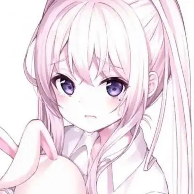 动漫头像可爱头像女生2021最新火动漫图片带有紫色翅膀的动漫女人物