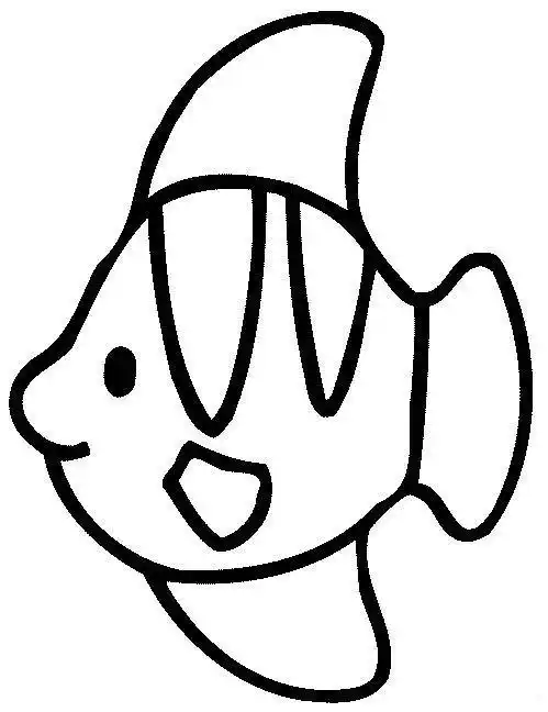 简单好看的鱼儿简笔画 简笔鱼怎么画