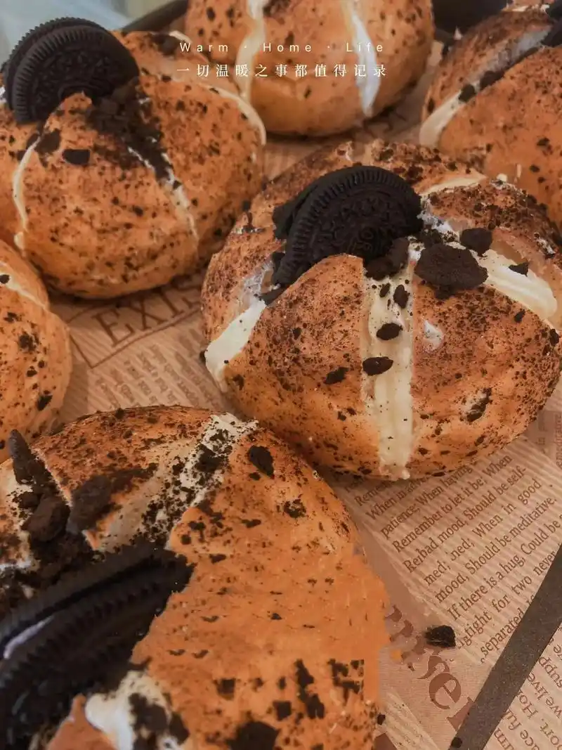 78奥利奥咖啡面包的魅力在于它口感丰富多样. - 抖音