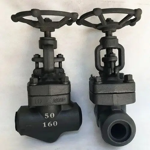 j61y100c焊接锻钢截止阀a105高温高压对焊承插焊截止阀