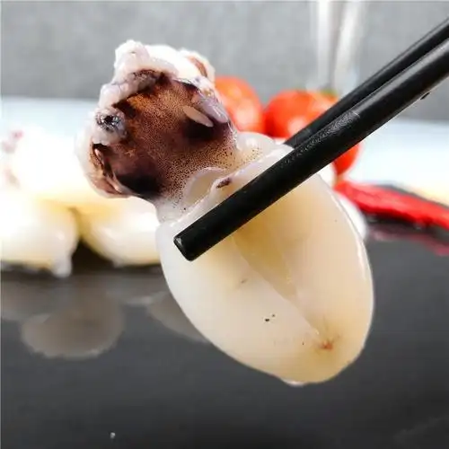 大菜园 新鲜冷冻墨鱼仔 小墨鱼目鱼 小鱿鱼乌贼 去皮去脏 火锅烧烤食