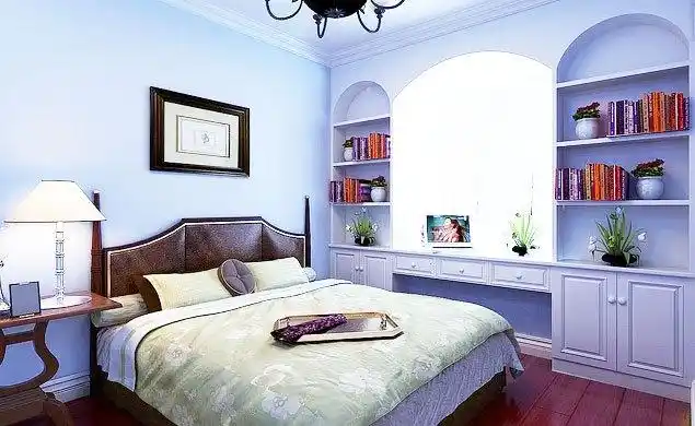 13张卧室飘窗改书桌效果图 看空间的妙用_齐家网装修效果图