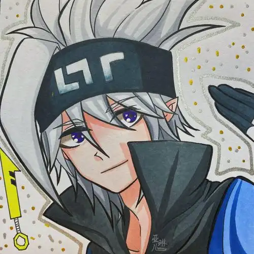 《凹凸世界》格瑞 | 手绘头像,视频在:快手,抖音,b站,小红书等:画查亚