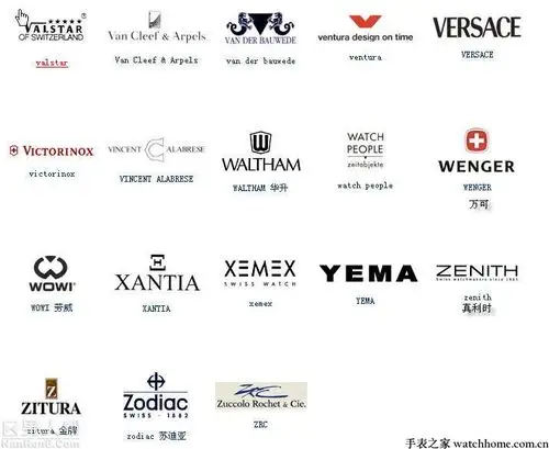 四个字的的手表品牌大全,手表牌子大全-世界之表
