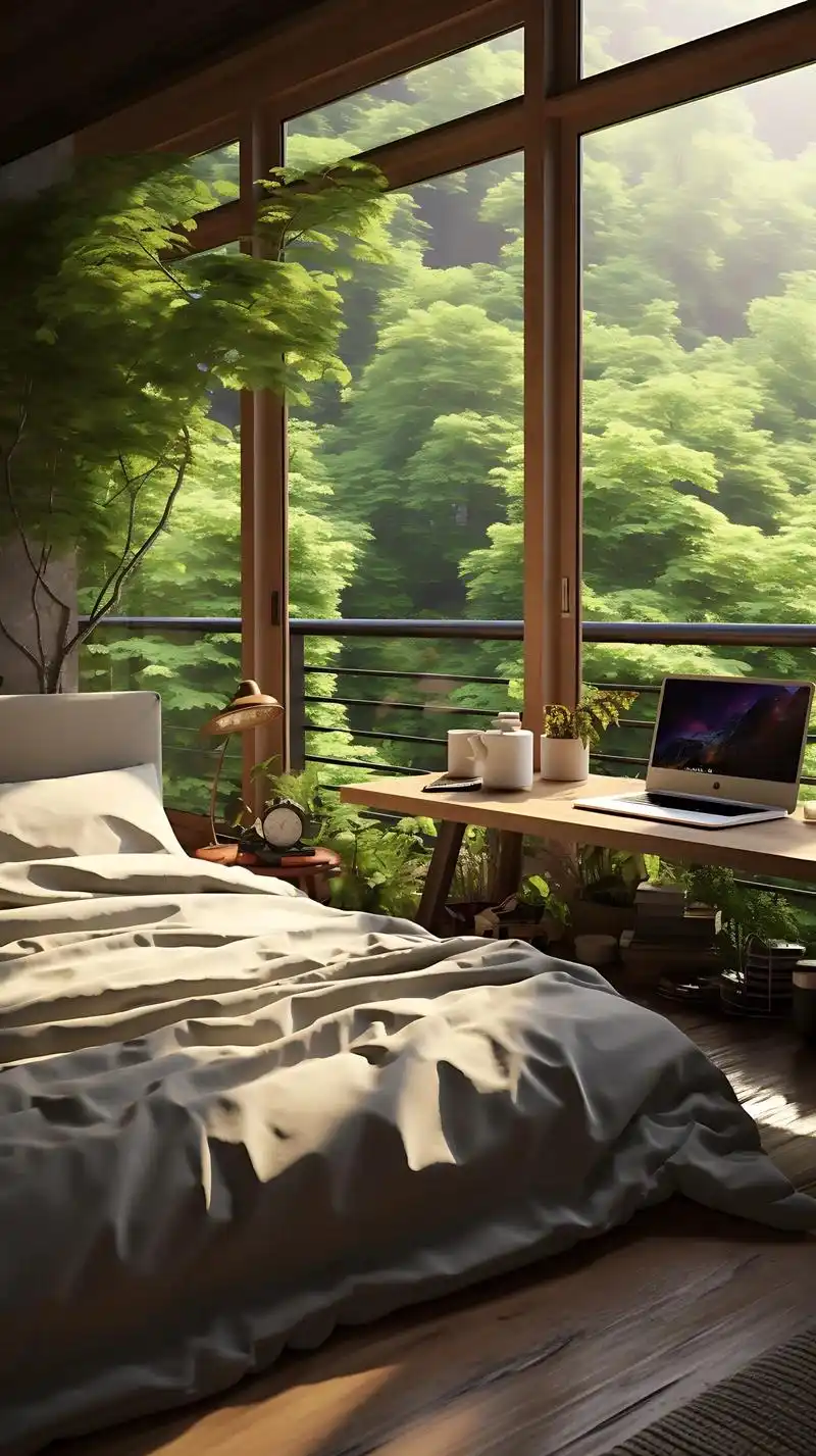 哪个是你梦想中的卧室.4k高清壁纸 取图看99页 #手机墙纸 - 抖音