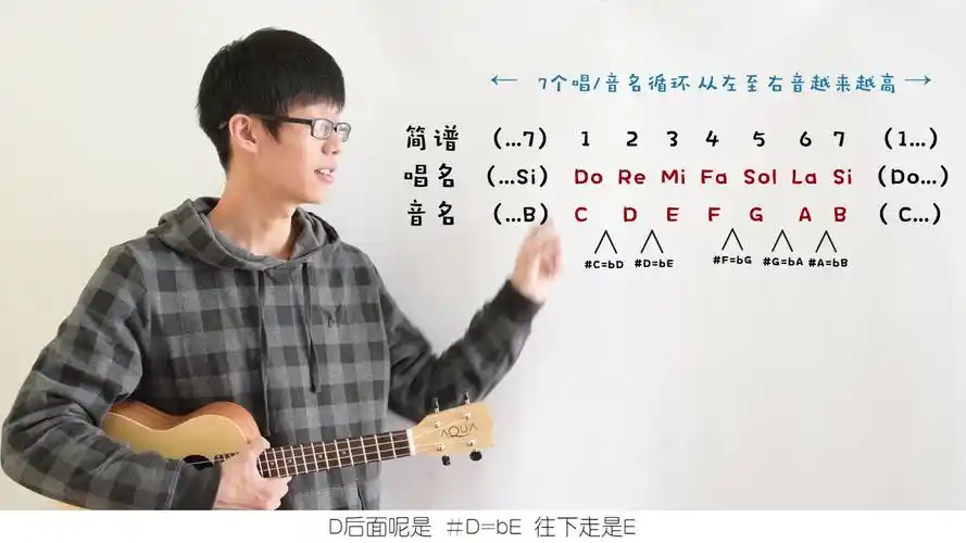 器的使用 & 如何为尤克里里调音【桃子鱼仔ukulele教室】_哔哩哔哩