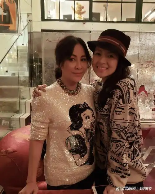 刘嘉玲与小13岁章子怡同框,豪戴5万元耳环,背景暴露奢侈生活