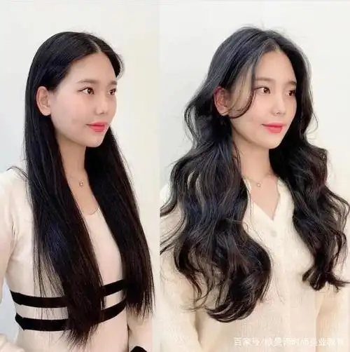 换脸系列:直发变卷发,气质提升了不止一点点