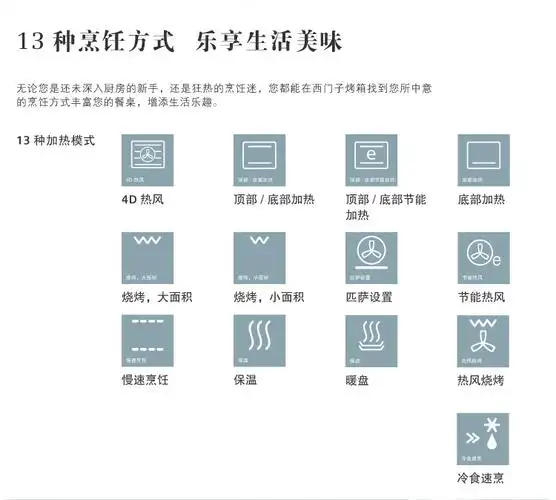 西门子(siemens)烤箱 47升 嵌入式蒸汽式 cs656gbs1w(黑) 德国进口