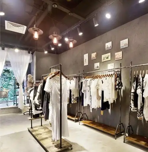 简单欧式小型服装店风格装修效果图