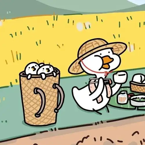 头像丨大白鹅可爱头像