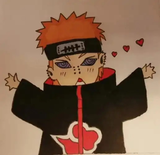 火影忍者晓组织卡通小人