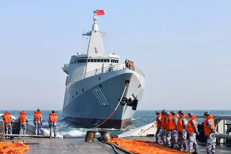 中俄举行海上军演2018_中俄海上军演_中俄海军在日本海举行联合军演