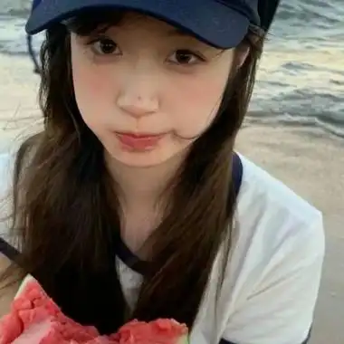 女生头像小清新可爱真人漂亮长发沉稳自爱温柔藏起来