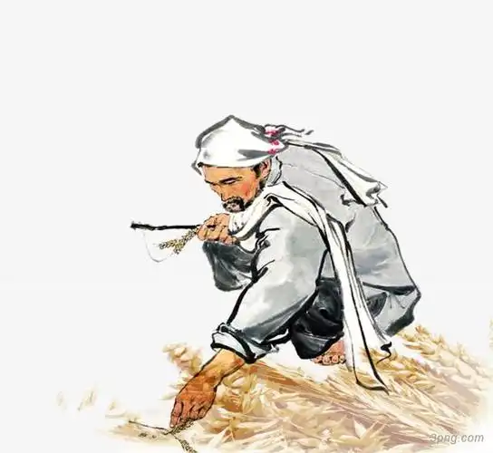 农民伯伯png素材透明免抠图片-装饰效果