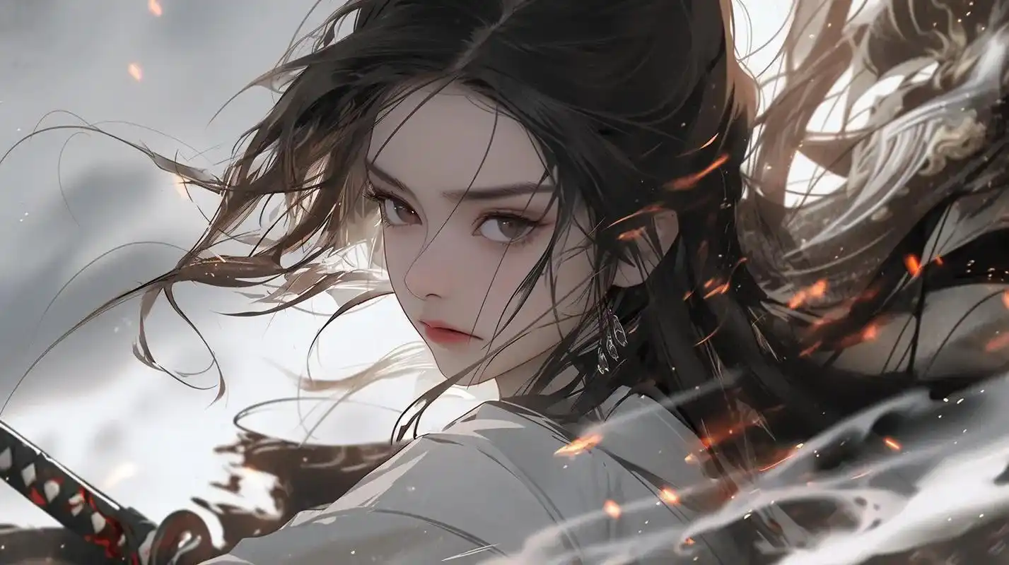 分享最近ai生成的一组图,冷酷的眼神.#ai  #midjo - 抖音