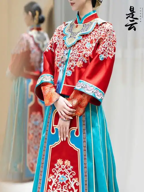 中式嫁衣天花板分享美到心醉