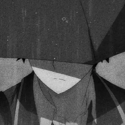 黑白伤感头像